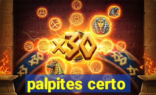 palpites certo